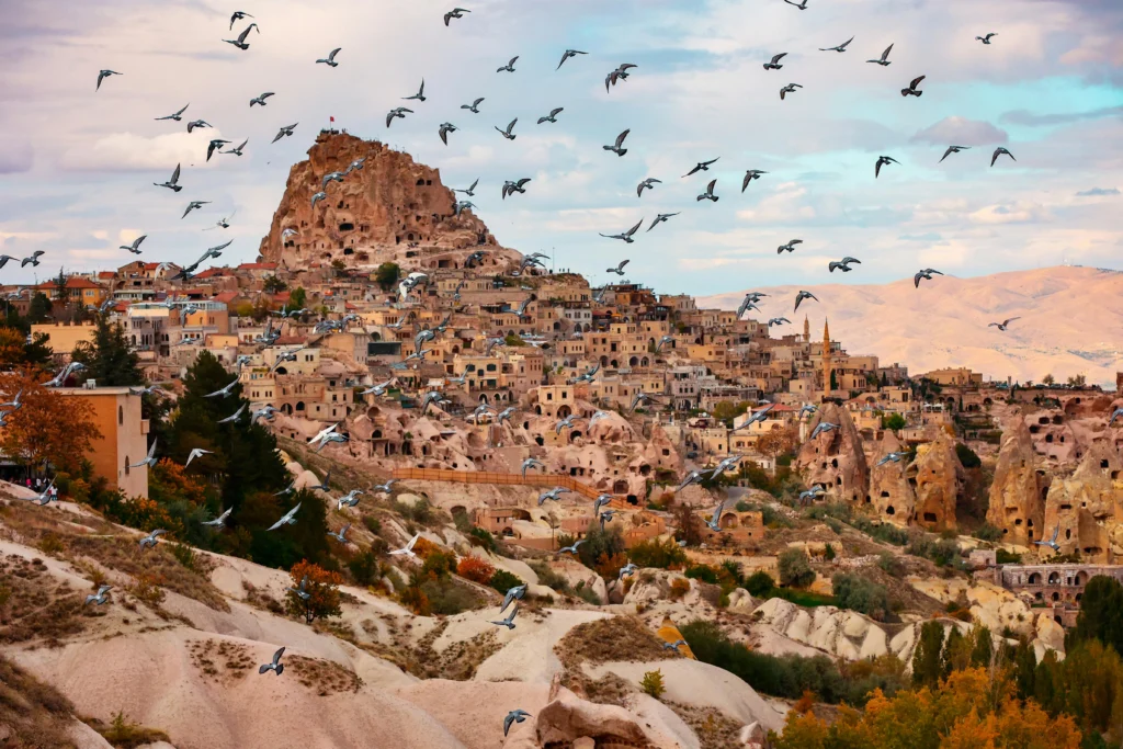 uçhisar castle cappadocia
